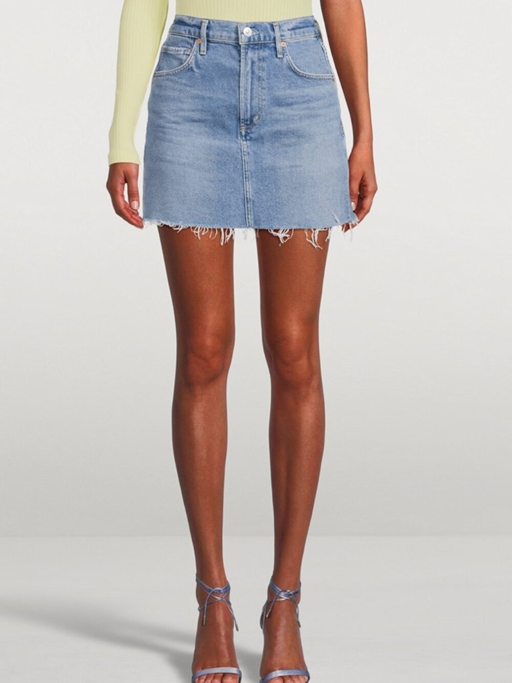 Citizens of Humanity Beatnik Denim Mini Skirt Sz 26